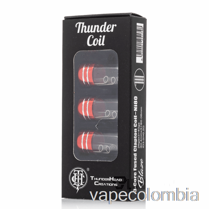 Vape Creaciones De Thunderhead Desechables Bobinas De Trueno Prefabricadas Bobinas Clapton Fusionadas De 3 Núcleos